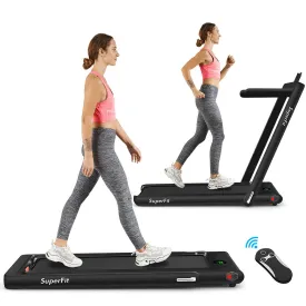 2 in 1 Folding Treadmill Remote Control W/ APP  Speaker