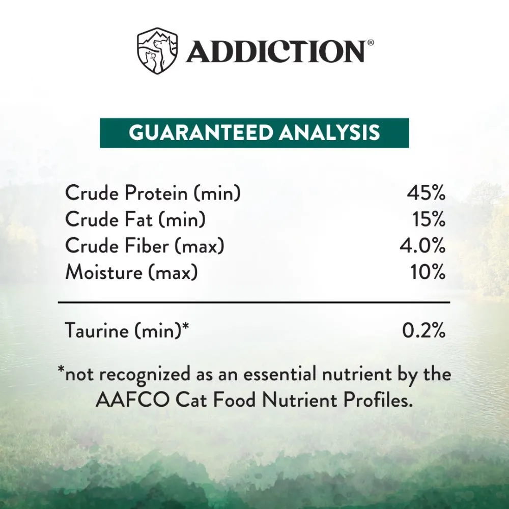 26% OFF   FREE CANNED FOOD: Addiction Wild Islands Birds Chicken, Duck & Turkey Grain-Free Dry Cat Food