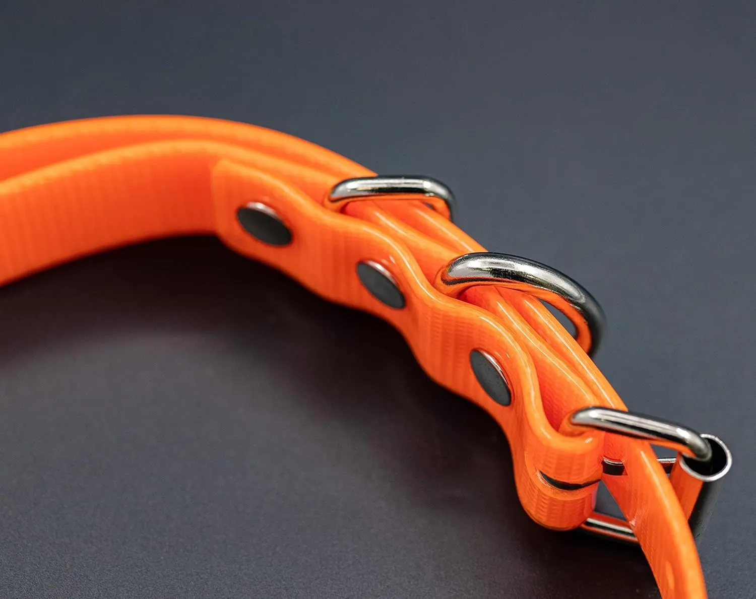 27  X  Replacement Dog Collar Strap Band w/Double Buckle Loop - All Brands Pet Training Bark, Shock, e-Collars and Fences. Wide Variety of Bold Standard Colors and Reflective Choices.