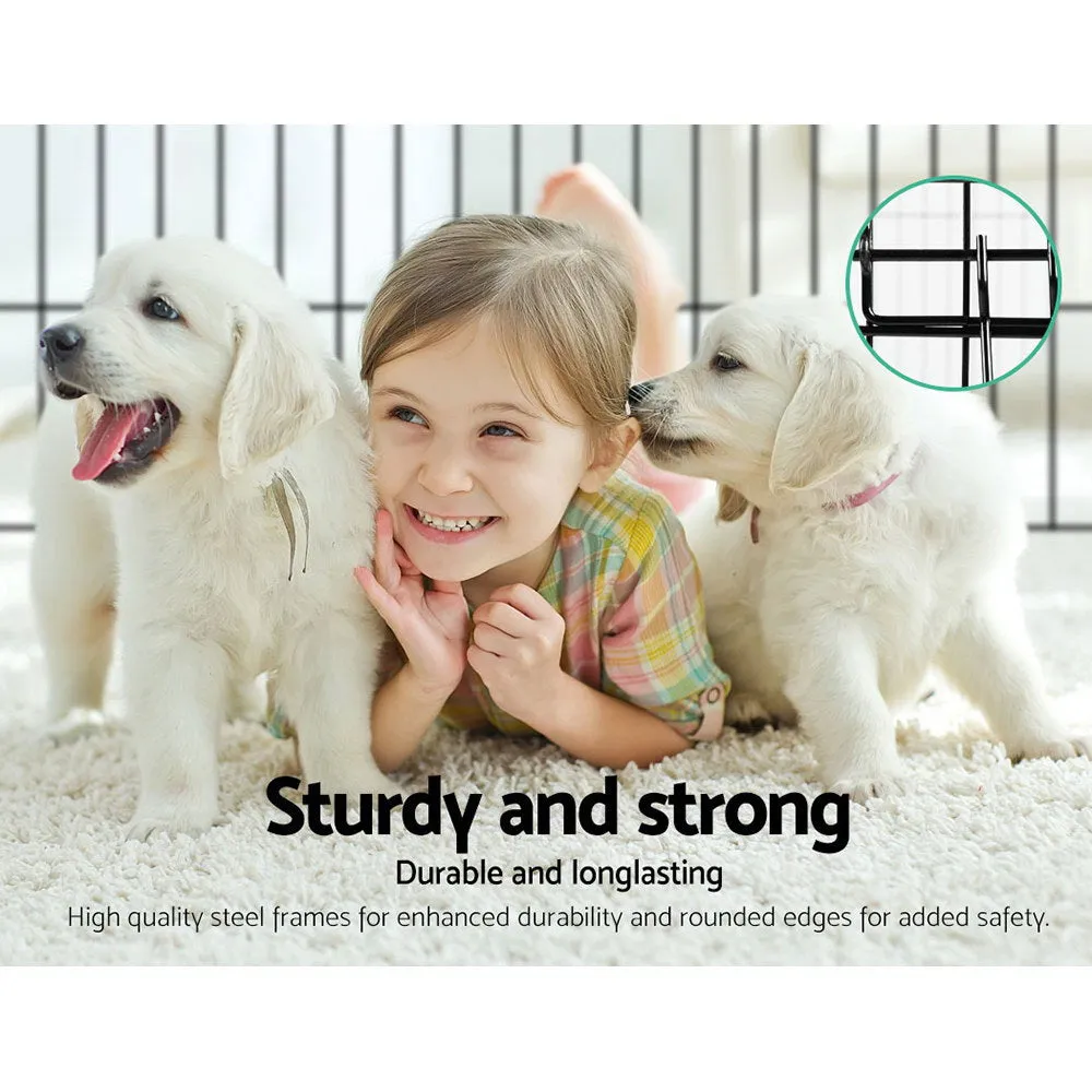 2x30" 8 Panel Dog Playpen | Pet Fence Exercise Cage Enclosure Play Pen