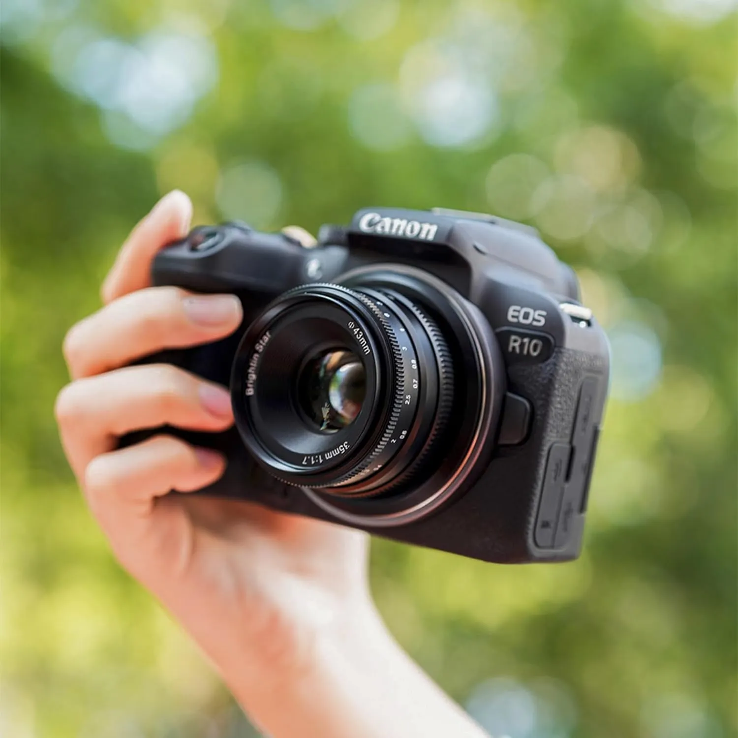 35mm F1.7 Lens for Fujifilm XF-Mount Mirrorless Cameras, APS-C Manual Focus Large Aperture Prime Humanistic Lens Fit for XT5, XT4, XT30, XPRO3/2, XT200, XS10, XA7, XE4, XH1(Black)