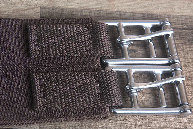 54 Inch Brown Professional Choice Smx Horse English Saddle Girth Cinch Ss Buckle
