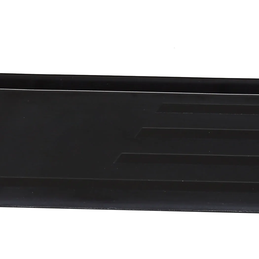 Adjustable Baby Kids Safety Security Gate Stair Barrier Support Ramp Black