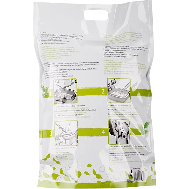 Afb Natural Cat Litter 2.7Kg/6L-Green Tea Scent