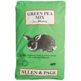 Allen & Page Green Pea Mix for Rabbits - 20 kg