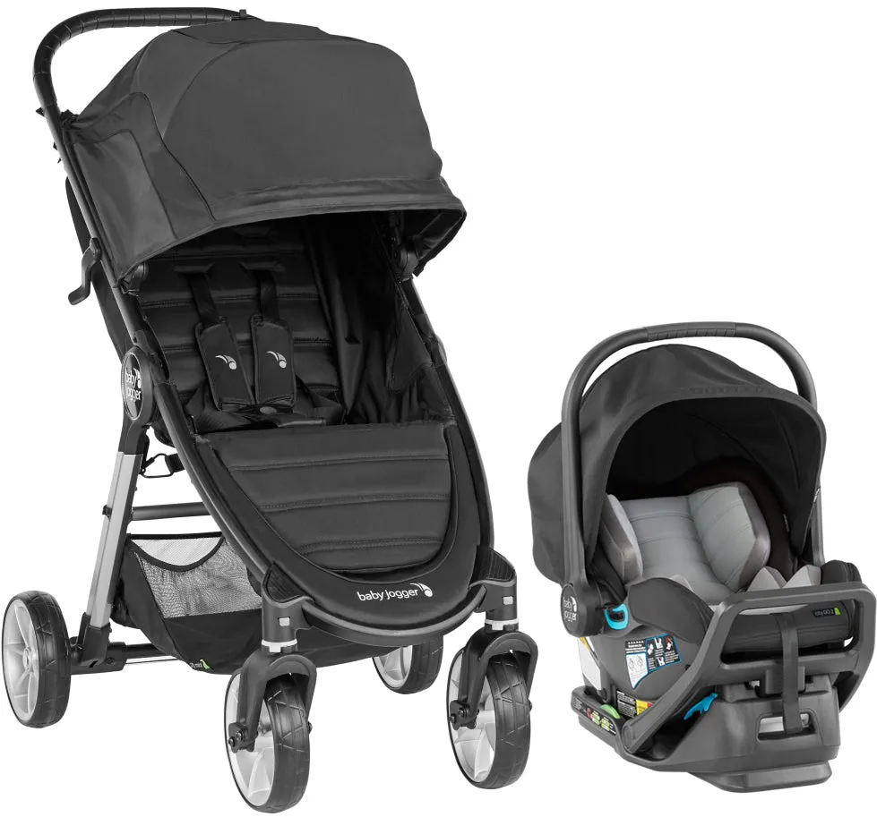 Baby Jogger City Mini 2 4-Wheel Travel System - Jet