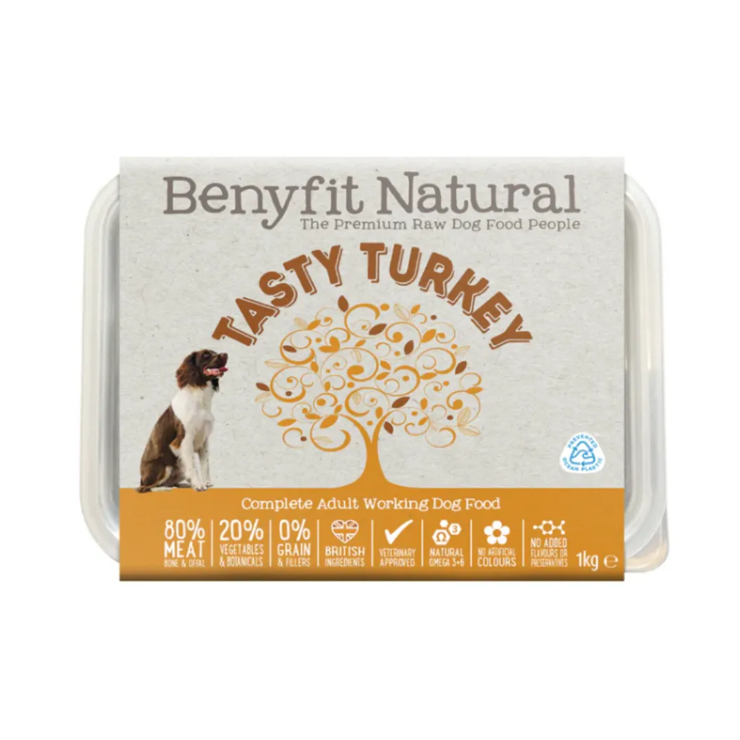 Benyfit Natural Raw Tasty Turkey 500g