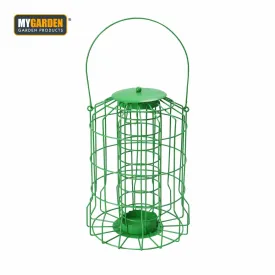 Bird Feeder Metal Fat Ball Squirrel Proof - Green