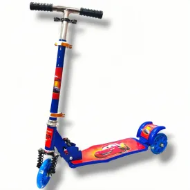 Blue Adjustable 3 Wheel Foot Kick Scooter For Children Boys & Girls (3-8 Years) BCP1060B