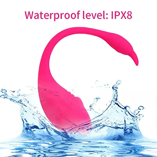 Bluetooth Kegel Love Egg, Pelvic Floor Exerciser with App, 12 Modes Waterproof Silicone Exerciser, Pelvic Floor Tightening & Strengthen for Bladder Control
