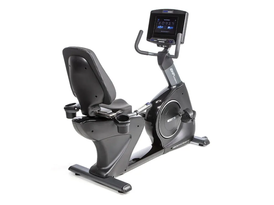 BodyCraft R1000 10" Touchscreen Recumbent Bike