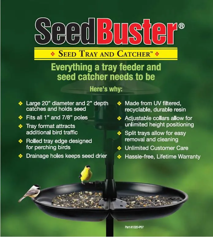 Brome Seed Buster Seed Tray and Catcher