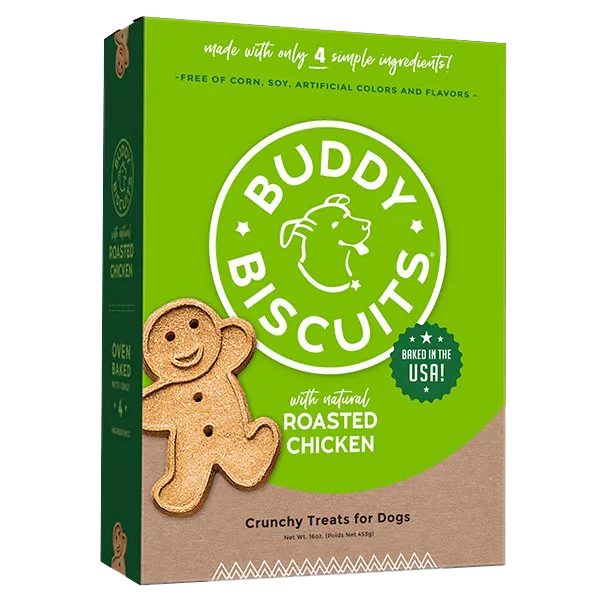 Buddy Biscuits Roasted Chicken Recipe, Dog Treat