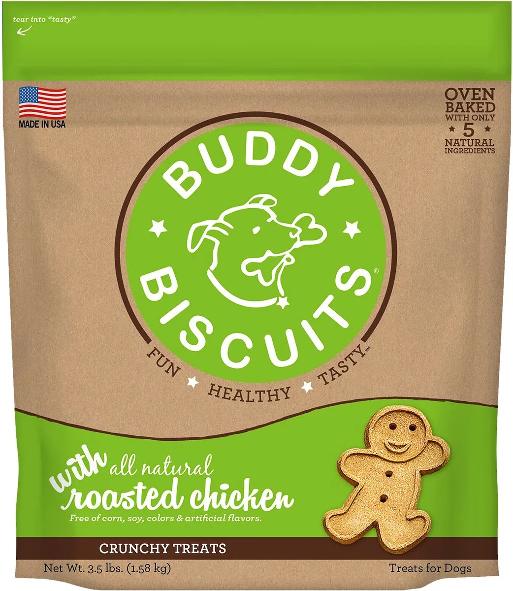 Buddy Biscuits Roasted Chicken Recipe, Dog Treat