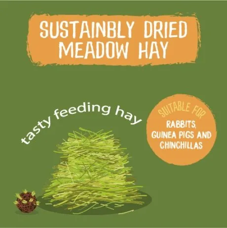 Burgess Excel Green Harvest Hay 1Kg