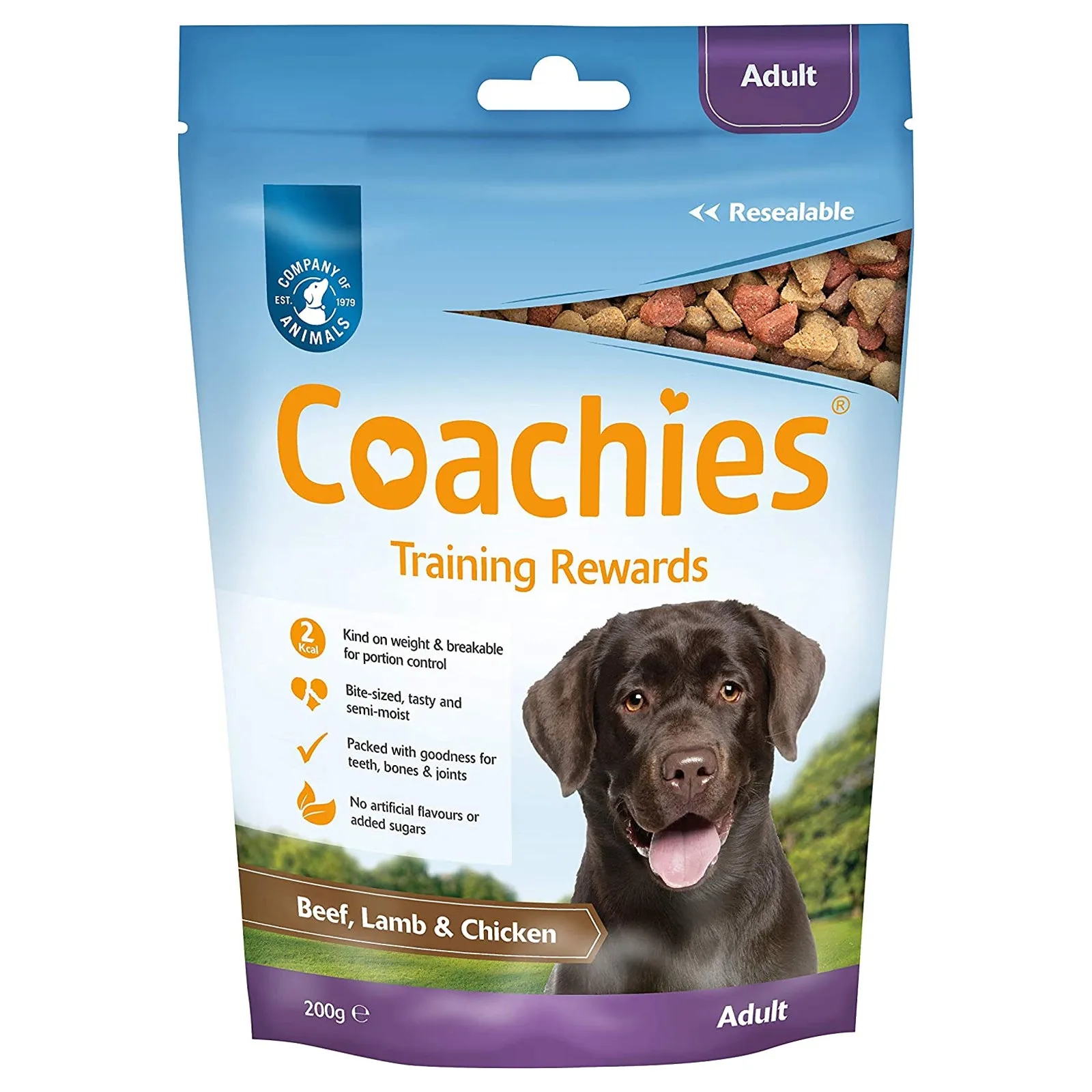 Coachies Beef, Lamb & Chicken Training Treats 200g