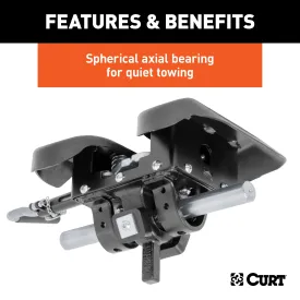 CURT 16131 CURT 16131 Q20 5th Wheel Hitch with Base Rails; 20;000 lbs