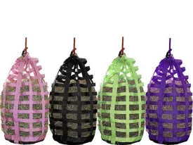 Derby Originals Go Around Slow Feeder Horse Hay Bag with 3.5"x1.5" Rectangular Openings and 6 Month Warranty
