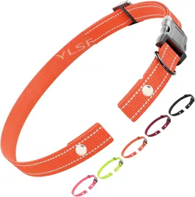Dog Replacement Collar Strap for Electronic Fence Training Barking Collar GPS Tracker Receivers-Compatible with Nearly All Brands and Models of Electric Collars -3/4 Inch Nylon Collar Strap
