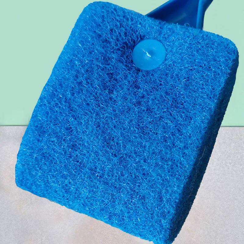 Doublesided Fish Tank Brush Long Handle Aquarium Cleaning Tool