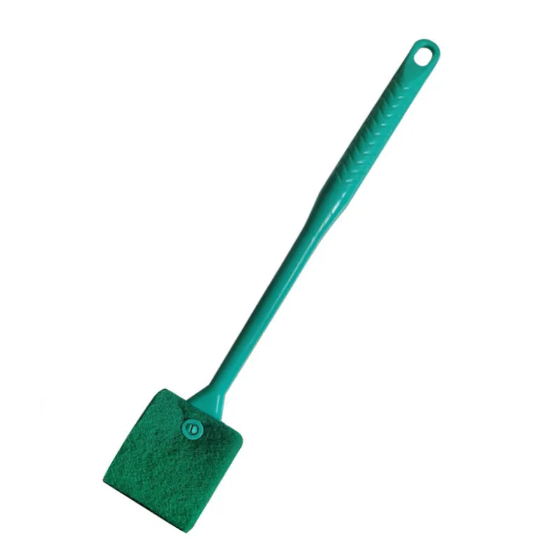 Doublesided Fish Tank Brush Long Handle Aquarium Cleaning Tool