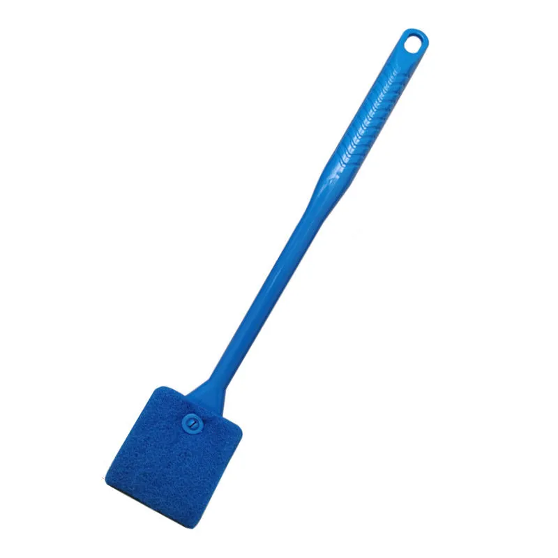 Doublesided Fish Tank Brush Long Handle Aquarium Cleaning Tool