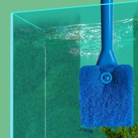 Doublesided Fish Tank Brush Long Handle Aquarium Cleaning Tool