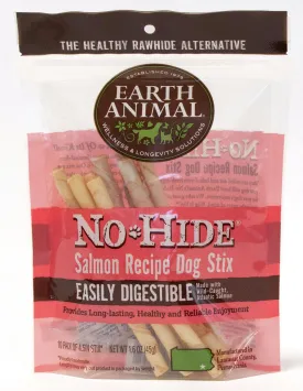 Earth Animal No-Hide Salmon Chews Dogs Treats