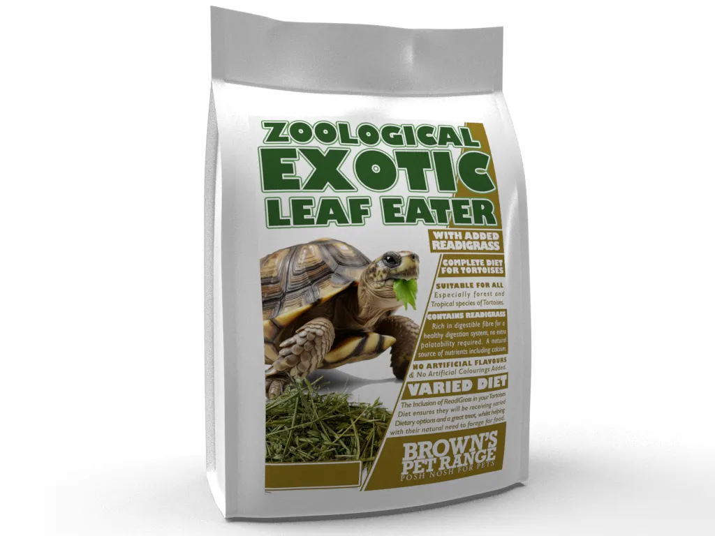 Exotic Leaf Eater | Original Formula for Tortoises With ReadiGrass