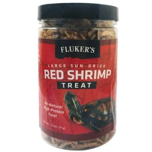 Fluker's Large Sun-Dried Red Shrimp Treat
