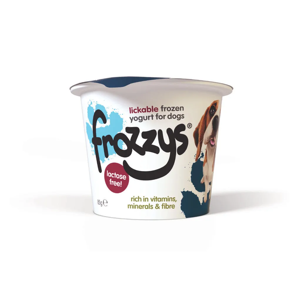 Frozzys Lickable Frozen Blueberry Yoghurt Treat for Dogs 85g