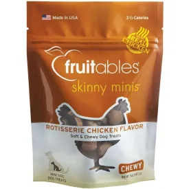 Fruitables Skinny Minis Dog Treats Rotisserie Chicken