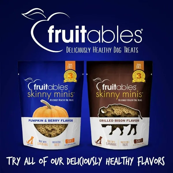 Fruitables Skinny Minis Pumpkin & Berry Flavor Dog Treats