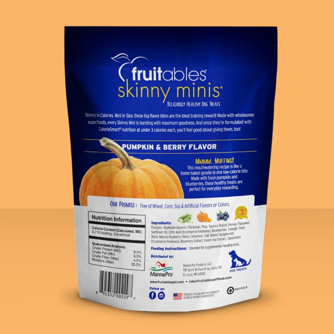 Fruitables Skinny Minis Pumpkin Blueberry 5oz