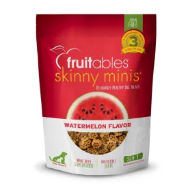Fruitables Skinny Minis Soft Dog Treats - Watermelon