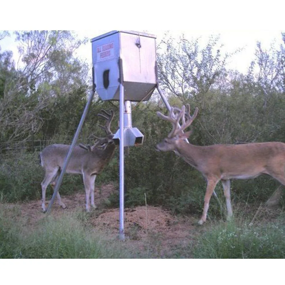 Galvanized Hopper Feeder (300 lb. Protein Capacity)