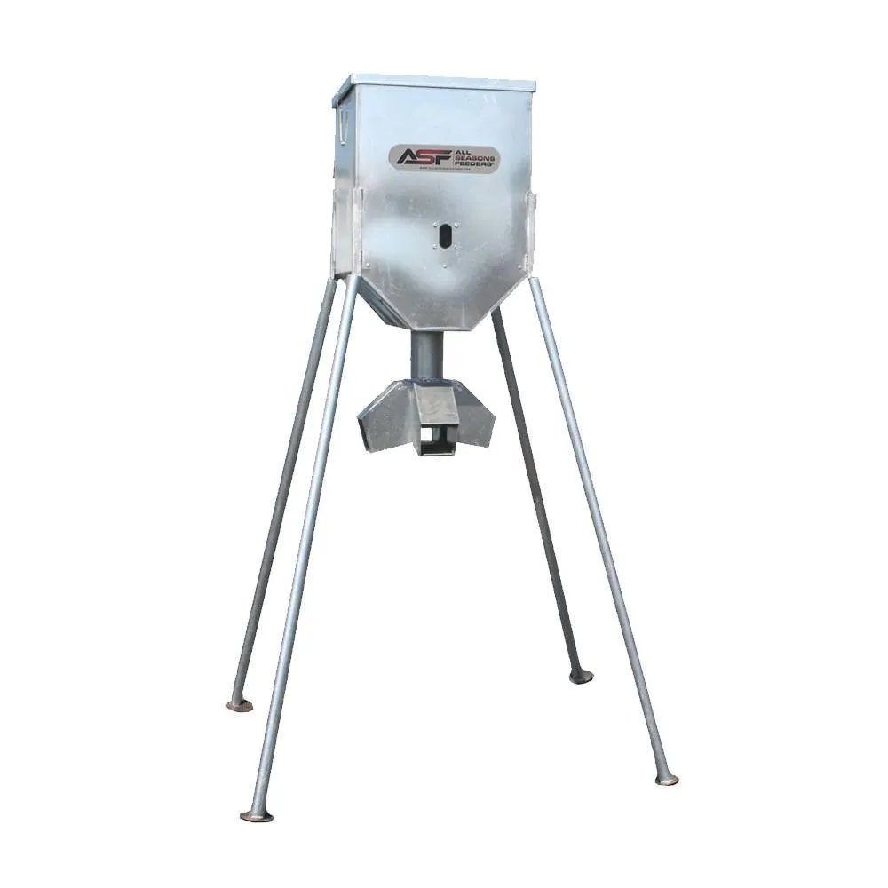 Galvanized Hopper Feeder (300 lb. Protein Capacity)