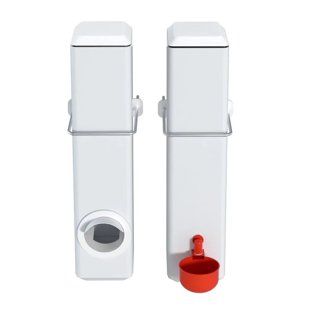 Giantz Chicken Feeder Water Dispenser Automatic Waterer Poultry Food Drinker 4L