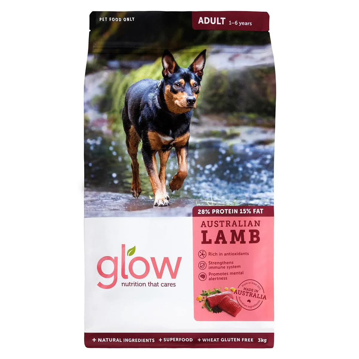 Glow Adult Australian Lamb Dry Dog Food