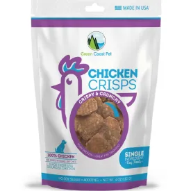 Green Coast Pet Chicken Crisps Treats for Dogs