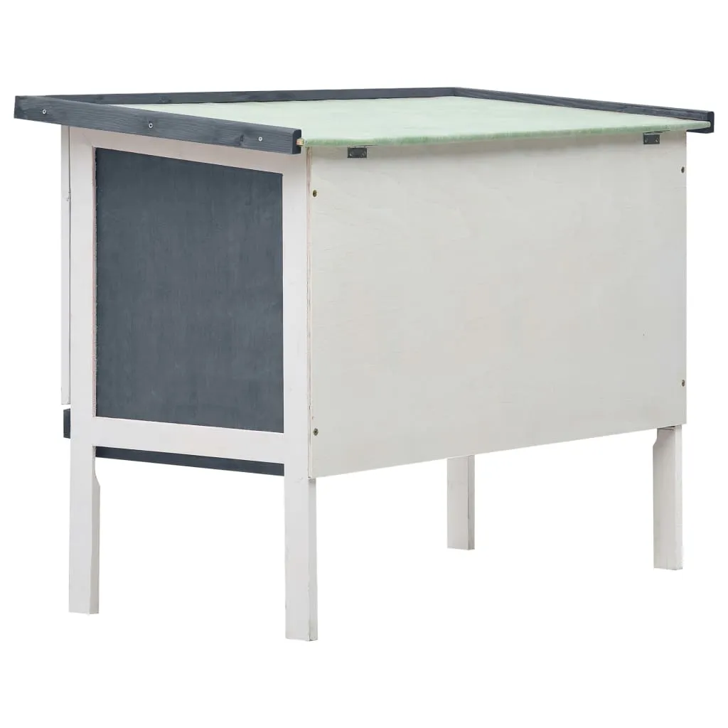 Grey · Single Outdoor · Wood Hutch