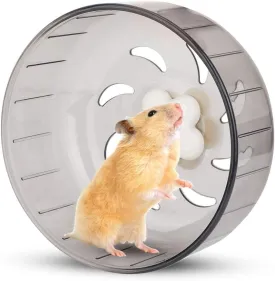 Hamster Running Wheel, 13cm Hamster Wheel Small Pet Hamster Exercise Wheel Silent Plastic Running Toy for Small Animal Hamster Gerbil Guinea Pig
