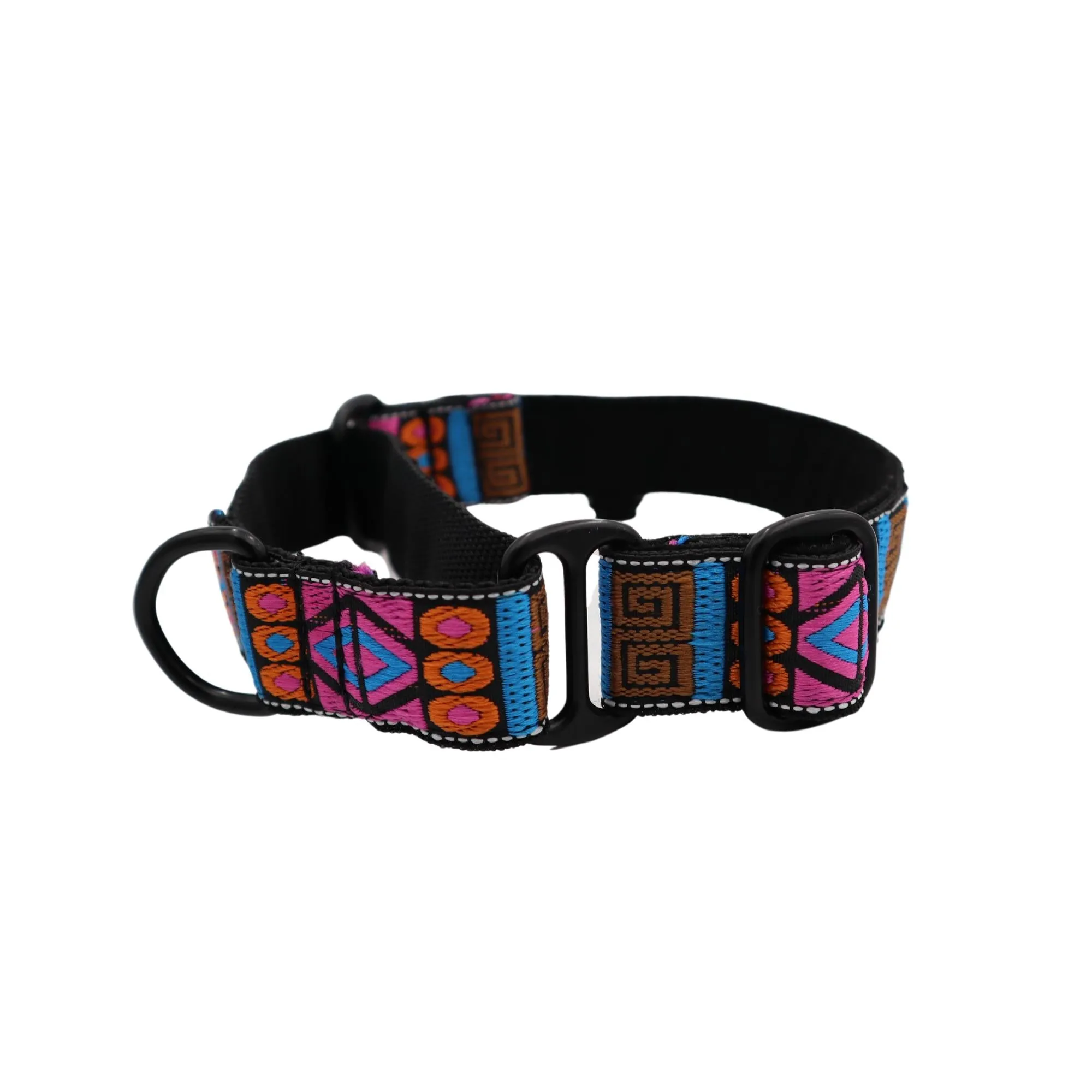 Handmade Dog Collar | Vivid Harmony | Width: 40 mm