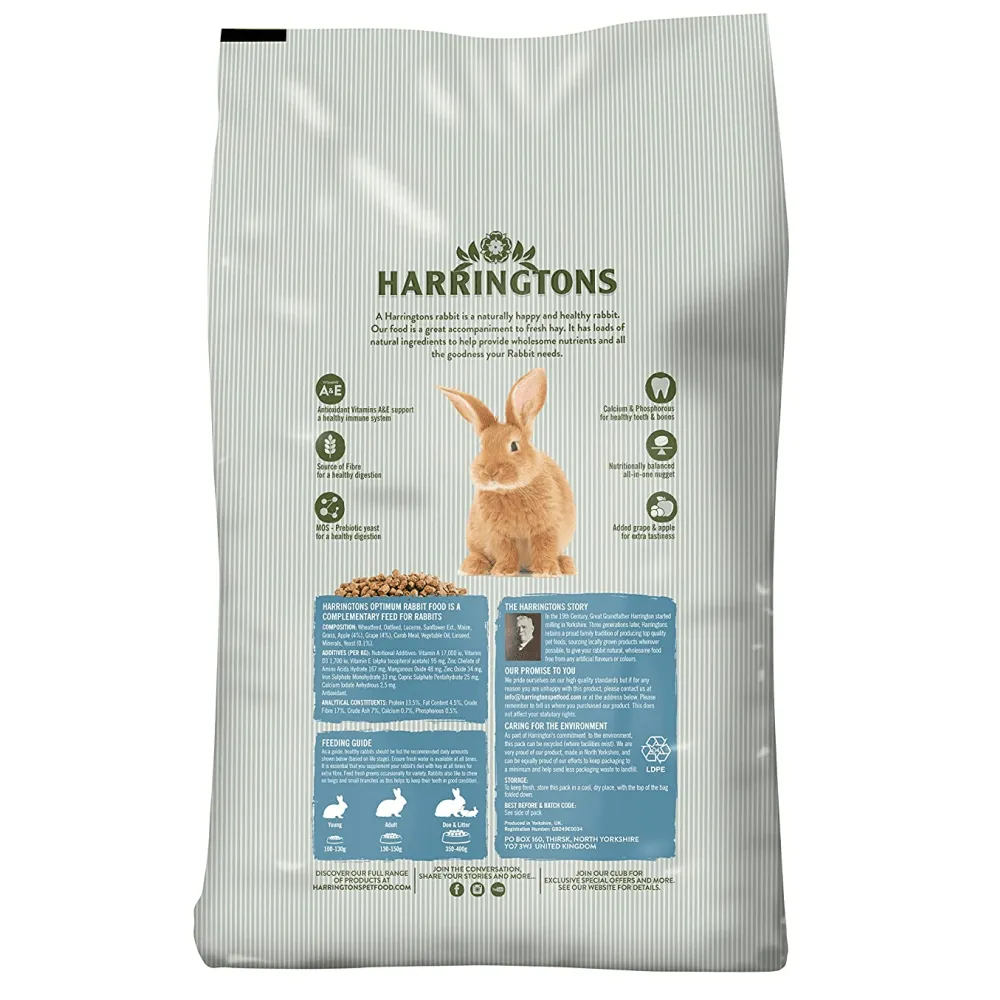 Harringtons and Vitapol Karma Food for Rabbits Combo