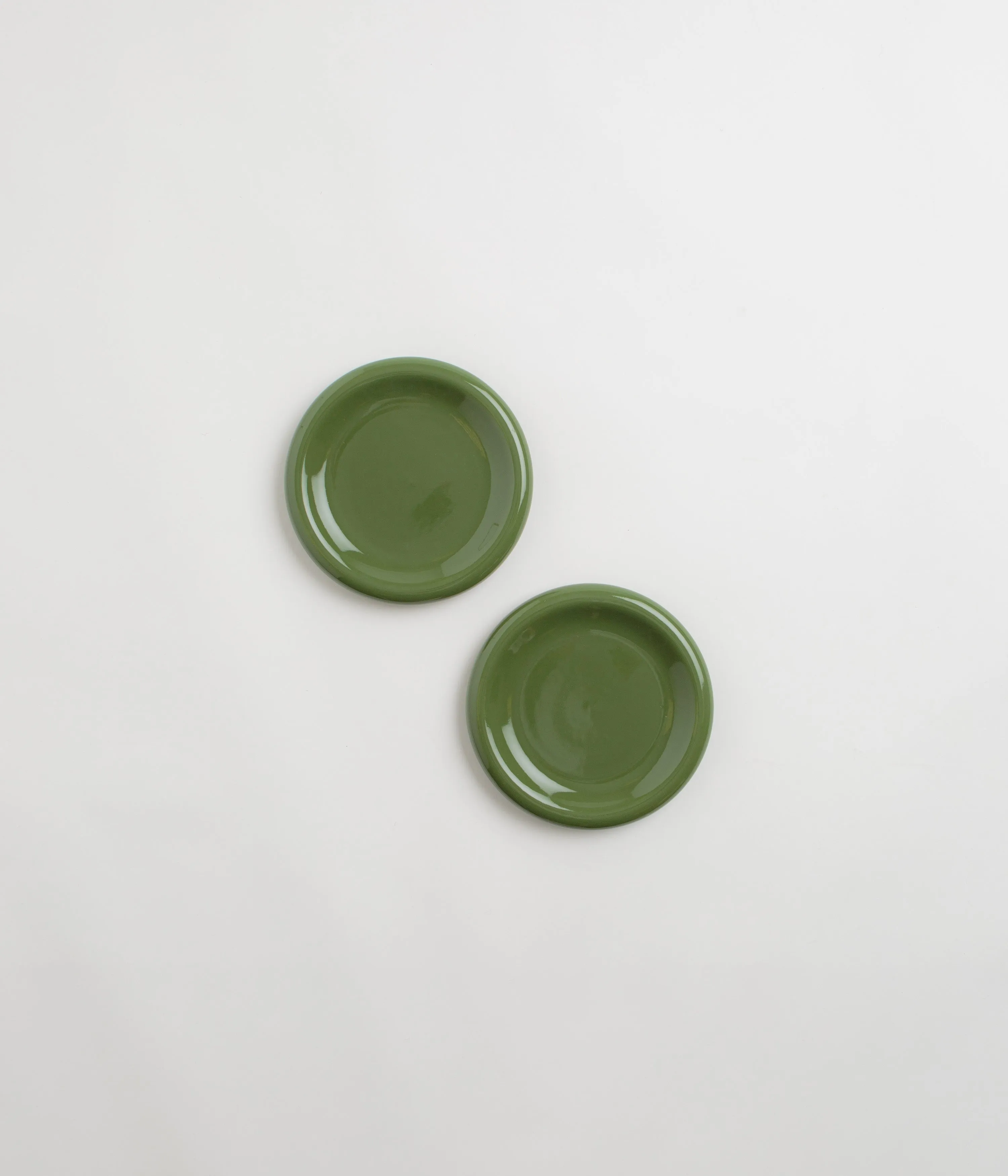 HAY 18cm Barro Plate (Set of 2) - Green
