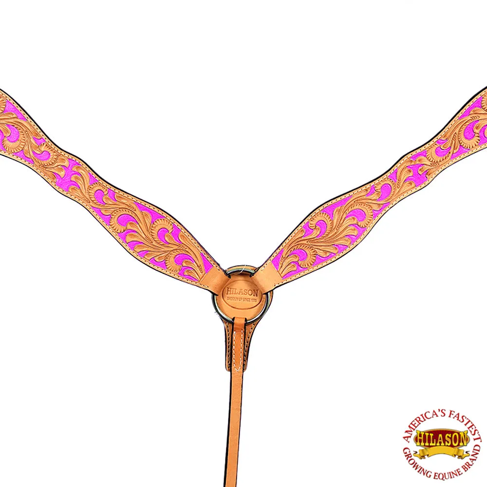 Hilason Western Horse Headstall Tack Bridle American Leather