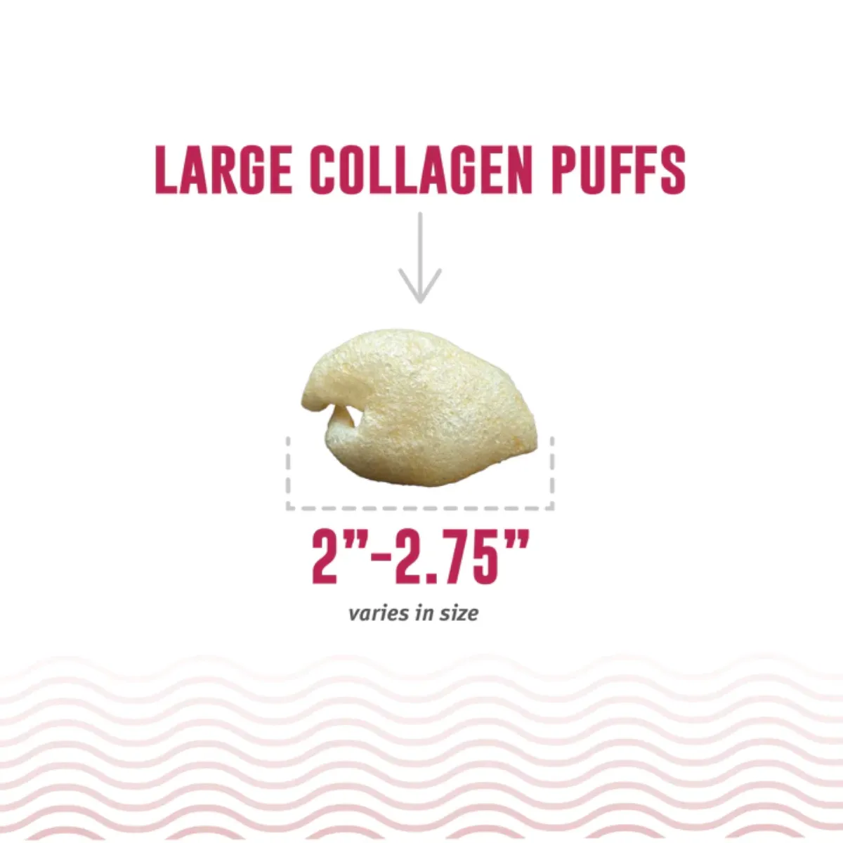 Icelandic  Beef Collagen Puffs with Lamb Marrow Treats for Small Dogs 1.3oz