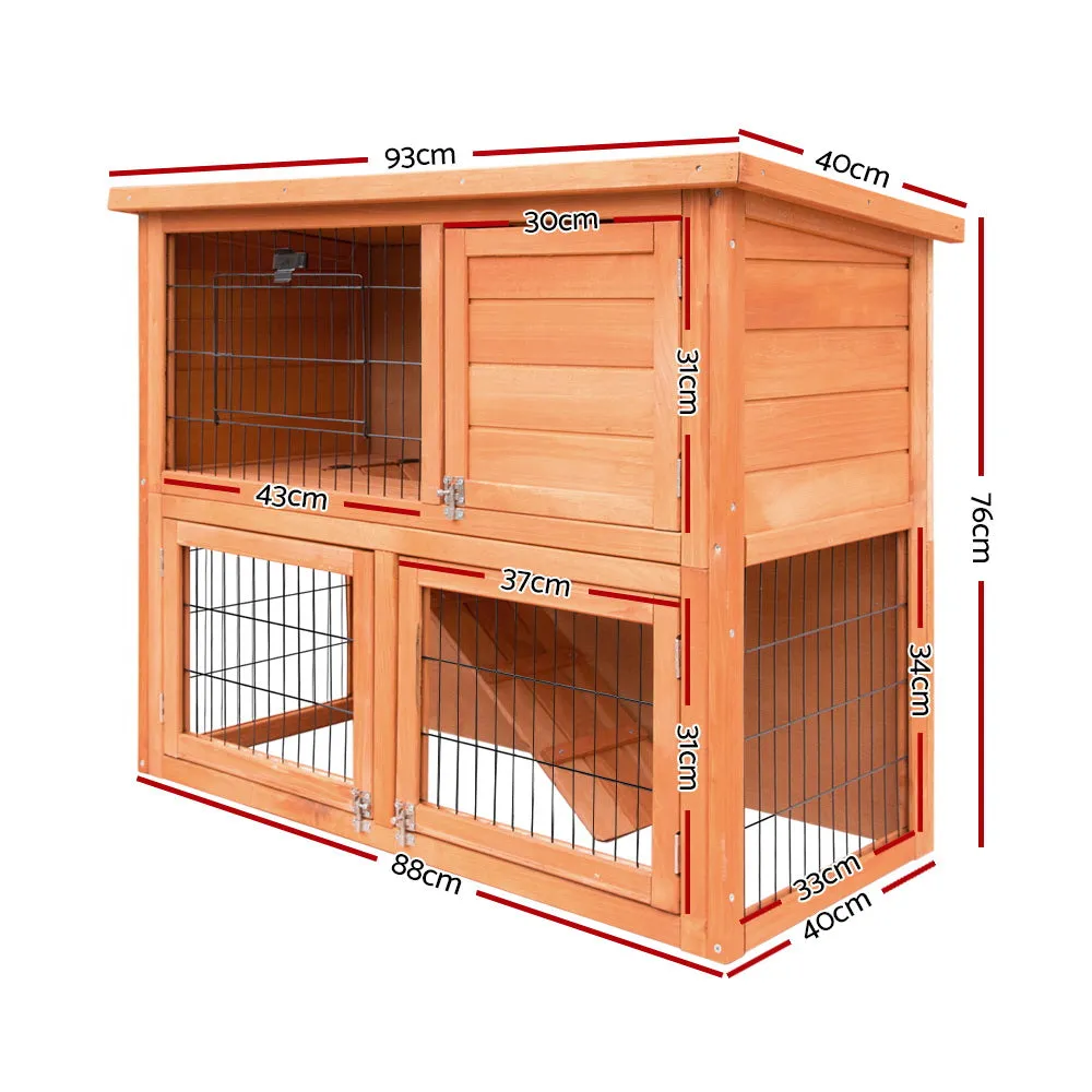 i.Pet 93cm Tal Pet Coop (Wooden)