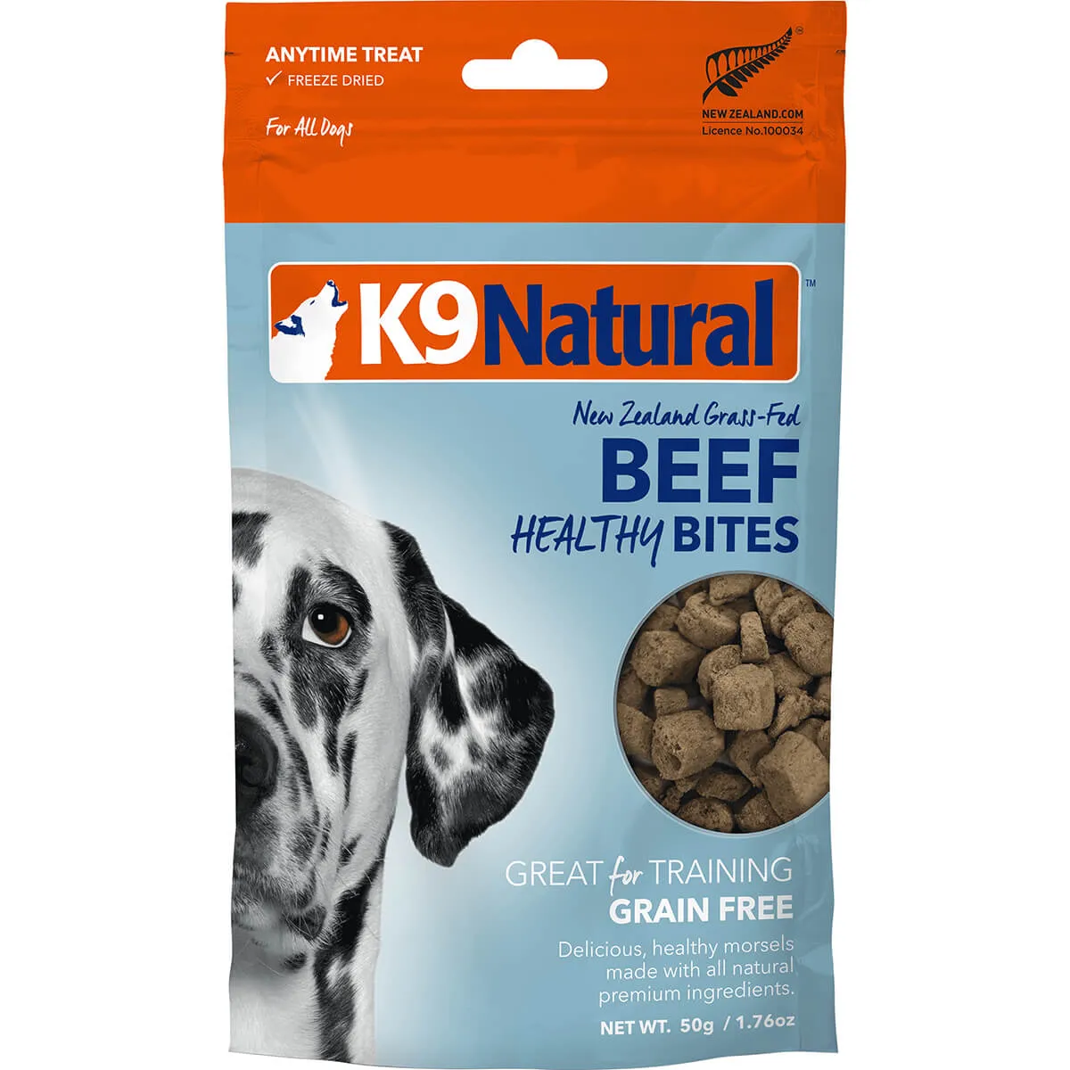 K9 Natural Freeze Dried Beef Healthy Bites Dog Treats