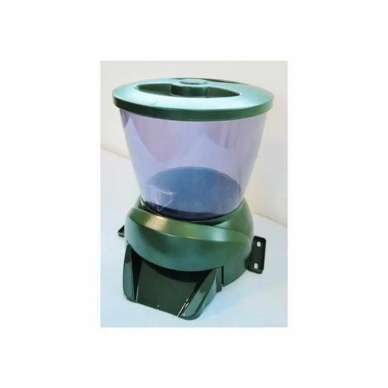 Large Automatic Mountable Pond Fish Koi Feeder 3.8L